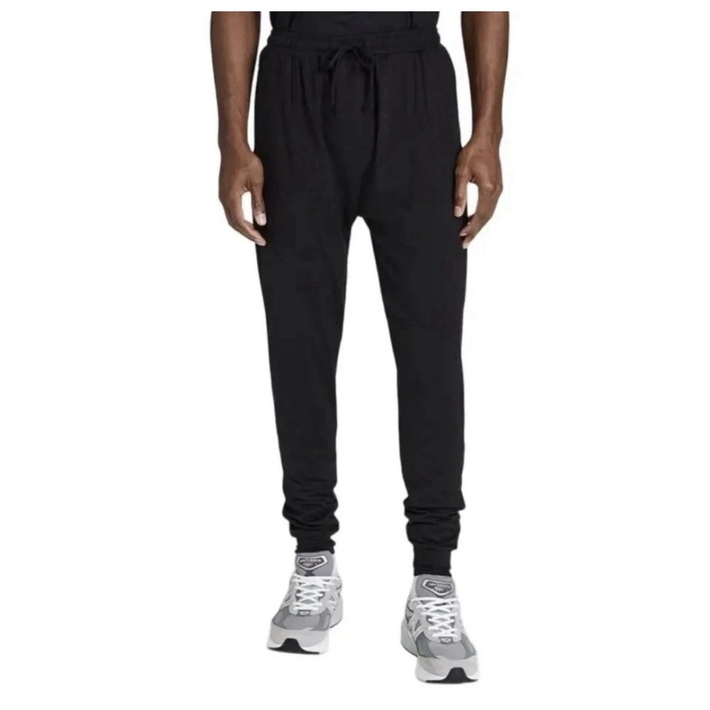 Men's Alo Yoga Conquer Revitalize Pants Black Medium Lightweight Travel Active
